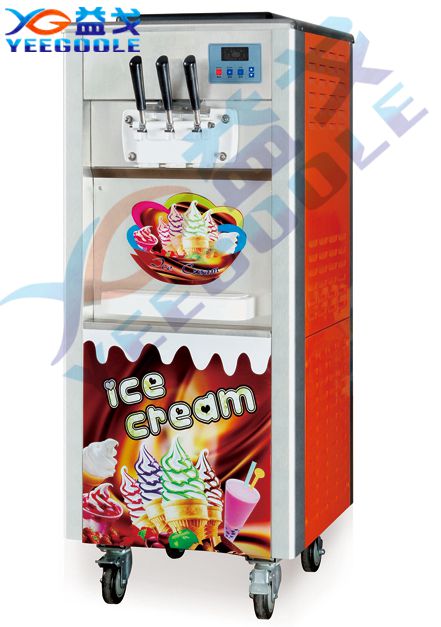 stainless steel automatic ice cream maker,ice cream freezer,ice cream machine
