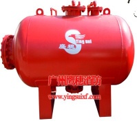 foam bladder tank, foam storage tank, water foam equipment, bladder tank