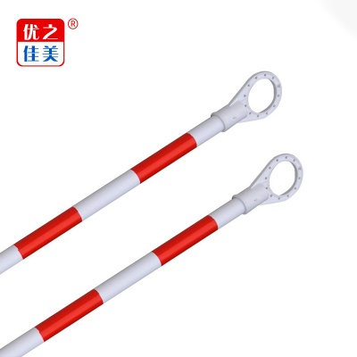 ZGYZJM High quality PVC Traffic safety supplies Red and White with Reflective Film Retractable cone bar
