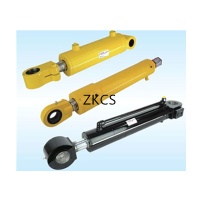 Newest Single acting hydraulic cylinder for Garbage truck machine