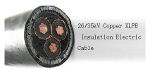26/35kV Copper XLPE Insulation Electric Cable