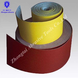 Manufacture sand paper roll