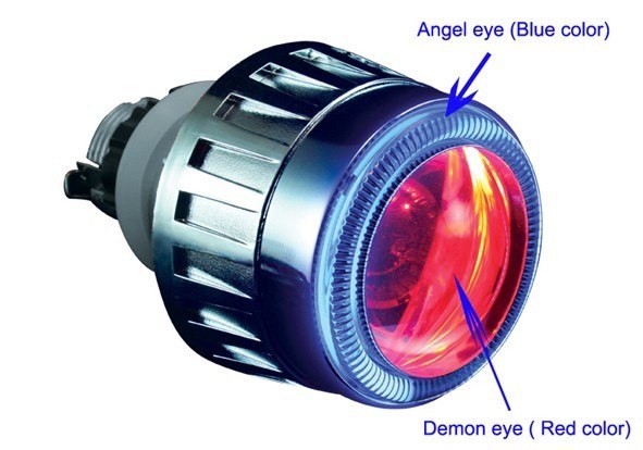 H1 H7 hid projector lens angel eyes light for car headlight
