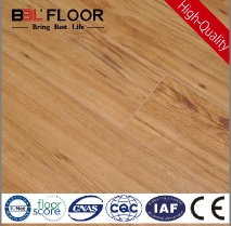 12mm Thickness AC3 AC4 Small Embossed Surface Brown Color Hardwood Floor 130-9