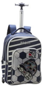 Football School Trolley bag