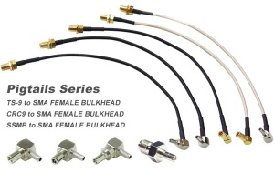 TS9 Cable Assembly to RP sma female RF test cables