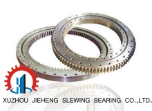 single row four point contact ball slewing bearing