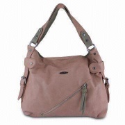 Womens Leather Handbag, Customized Materials/Designs/Sizes/Colors Accepted H-0081