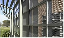 Perforated Metal for Outdoor Decoration