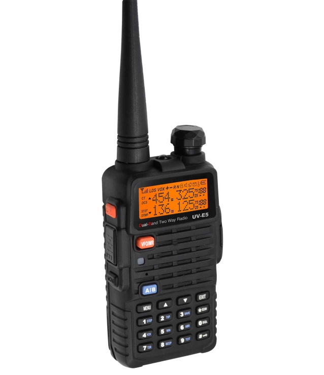 UV-E5 Dual-band Radio with 136-174MHz and 400-520MHz Frequency