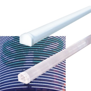 LED guardrail tube