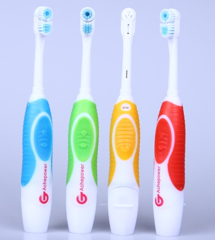 Double Headed Toothbrush Adult Shaking Toothbrush