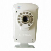 Wi-Fi IP Camera, P2P Technology, iPhone/Smartphone Monitor, with SD Card Storage/2-way Audio
