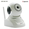 Compact megapixel ip camera for home security with H.264 video compression format and IR-cut