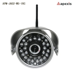 Wireless IR camera for outdoor surveillance with Iphone APP downloadable and MSN featureVLC mode