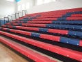 Avant arena anti-aging fire-resistant telescopic seating system,retractable chair for multi-purpose