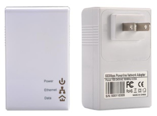 500Mbps Mini Powerline Adapter