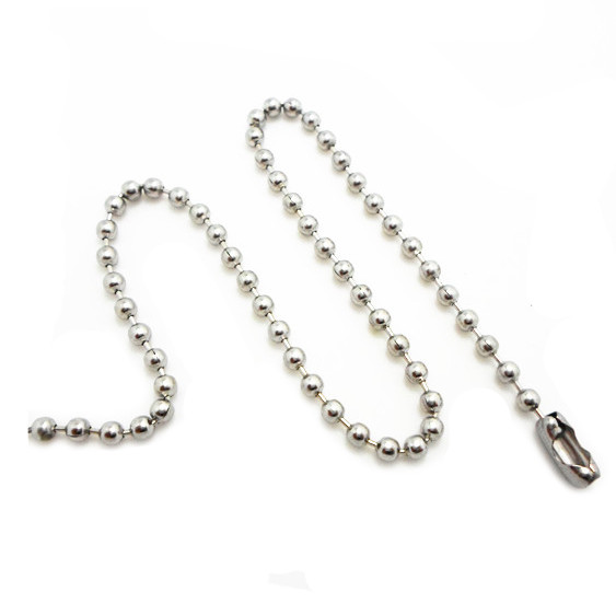 ball chain with connector