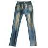 2013 New Style Fashion Women Jeans Distressed Finish Made in China