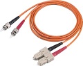 ST to SC Duplex Patch Cord
