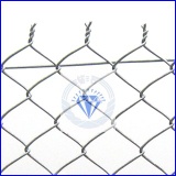 Glavanized chain link mesh fence