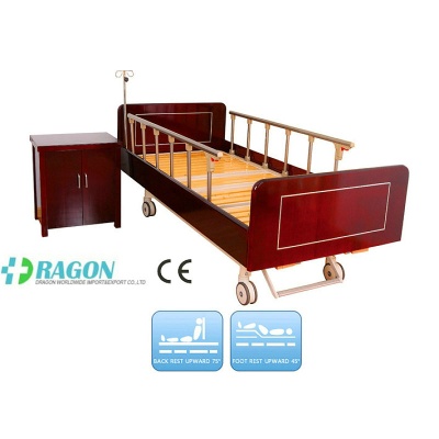 DW-BD187 Manual nursing hospital bed with 2 functions