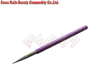 Eeesa Metal Handle Beauty Nail Art Tool Pure Kolinsky Sable Hair Nail Art Brush Brush Painting