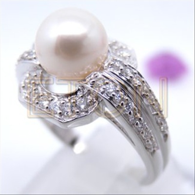 Elegant polish finishing 925 sterling silver pearl jewelry