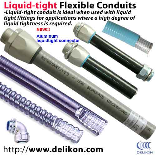 DELIKON metal Liquidtight flexible conduit