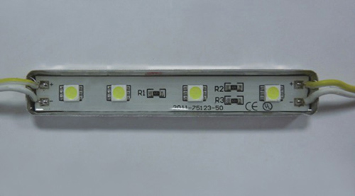 Metal shell 4 leds 3528 SMD Linear module