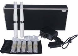 Hot Selling Healthy Portable Electronic Cigarette with Rechargeable 650 mAh Batteries Set