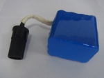 CPAP battery pack and charger for 12V Resmed respiratory machine