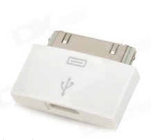 30-pin Male to Micro USB Female Data / Charging Adapter for iPhone 4S / 4G / 3G / iPad 2 + More