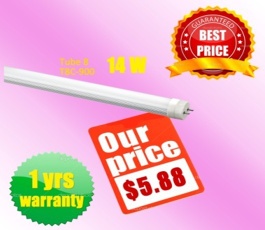 3 feet T8 LED tube light with 1 year guarantee, only 5.88 USD