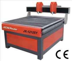 Relief double-head cnc router JX-1212SY