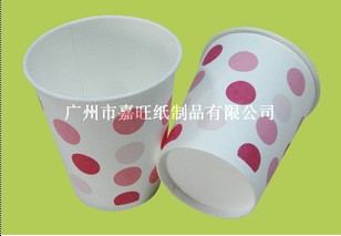 Single layer paper cups