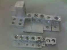 Aluminium terminal block