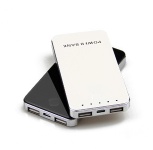 5000mAh dual outputs power bank for smart phone and tablets