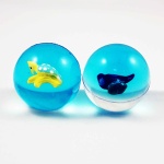 rubber bouncing ball