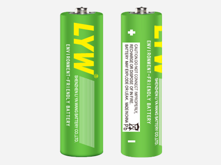 long life AA size battery with 1.5V