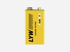 long life 9V alkaline battery 6LR61