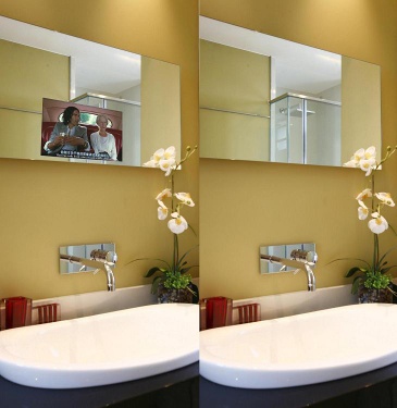 Magic Water-proof Mirror TV for Hotel bathroom 22\
