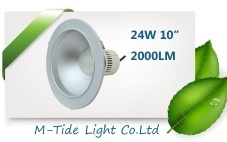 LED recessed down light
