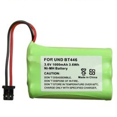 3.6v nimh battery for Uniden BT-446 cordless phone battery