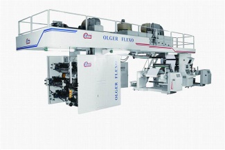 CI Type Web Flexographic Printing  Machine