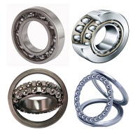 Deep groove ball bearings Thrust ball bearings Angular contact ball bearings Self-aligning ball bearings
