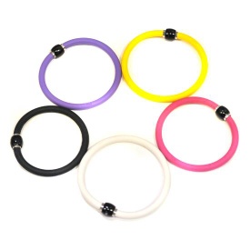 Ion silicone Bracelet with magnetic buckle