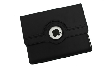 Lichee Pattern 360 Degree Rotating Leather Case For iPad3