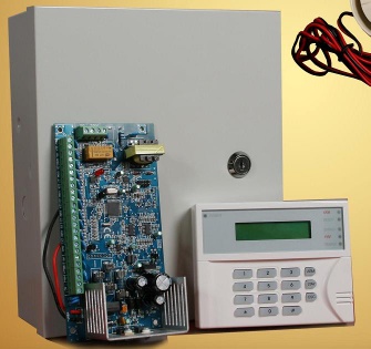 8 Zones Wired Security Alarm System Support CID