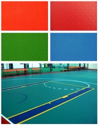 PVC sports flooring